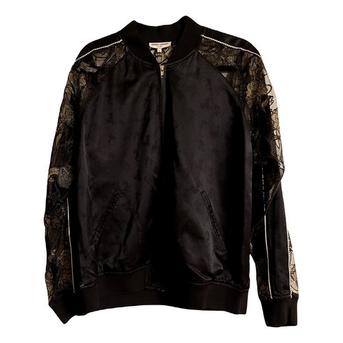 Pre-owned Opening Ceremony Silk Jacket In Black