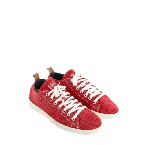 Pre-owned Dsquared2 Leather Low Trainers In Red