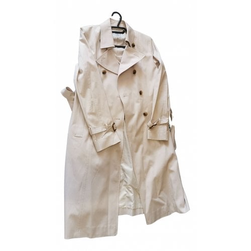 Pre-owned Jpress Trench Coat In Pink