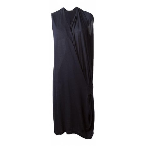 Pre-owned Acne Studios Mid-length Dress In Navy