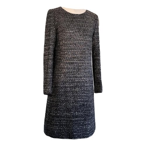 Pre-owned Chanel Tweed Mid-length Dress In Other