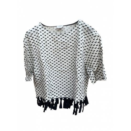 Pre-owned Alysi Blouse In White