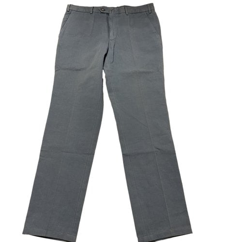 Pre-owned Loro Piana Trousers In Blue