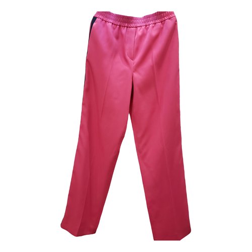 Pre-owned Calvin Klein 205w39nyc Trousers In Pink