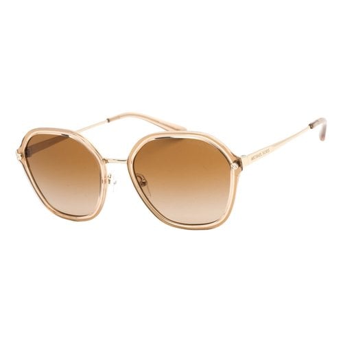 Pre-owned Michael Kors Sunglasses In Gold