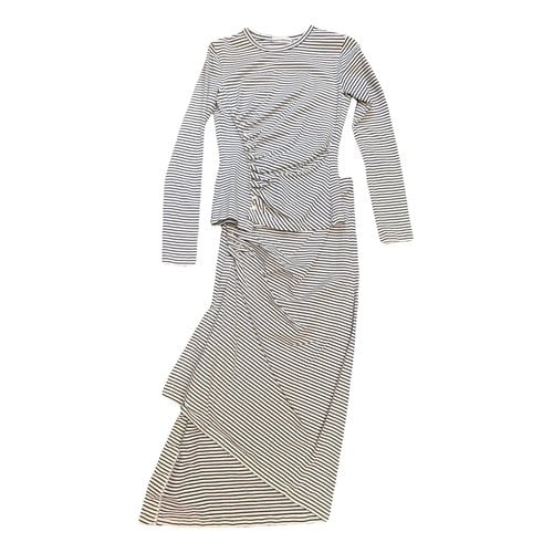 Pre-owned Paco Rabanne Mid-length Skirt In White