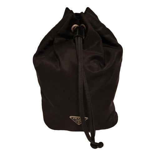 Pre-owned Prada Clutch Bag In Black