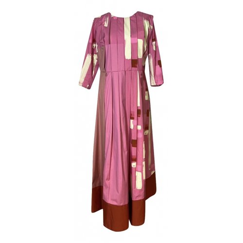 Pre-owned Marina Rinaldi Maxi Dress In Pink