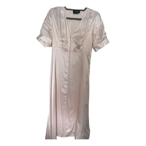 Pre-owned The Kooples Mid-length Dress In Pink