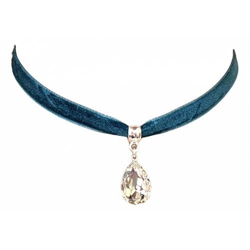 Pre-owned Swarovski Crystal Necklace In Other
