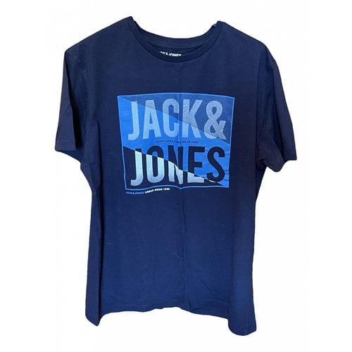 Pre-owned Jack & Jones T-shirt In Navy