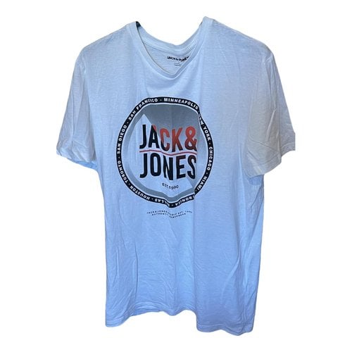 Pre-owned Jack & Jones T-shirt In White