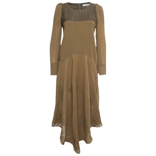 Pre-owned Chloé Dress In Green