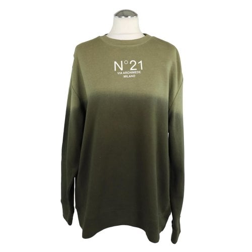 Pre-owned N°21 Sweatshirt In Green