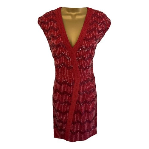 Pre-owned Hoss Intropia Mid-length Dress In Red