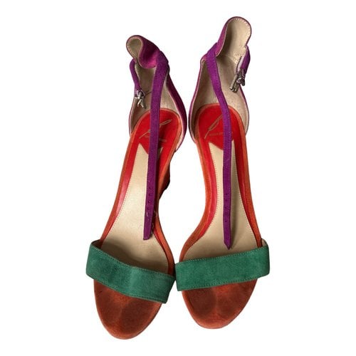 Pre-owned Brian Atwood Sandal In Multicolour
