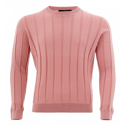 Pre-owned Gran Sasso Silk Knitwear & Sweatshirt In Pink