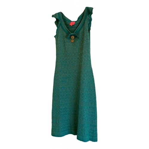 Pre-owned Manoush Mid-length Dress In Green