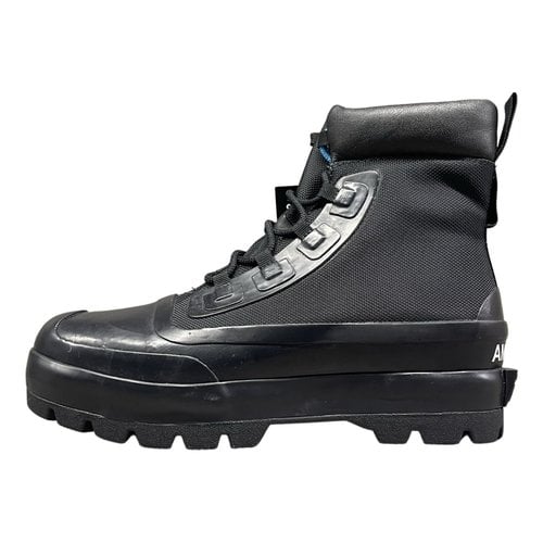 Pre-owned Converse X Ambush Boots In Black