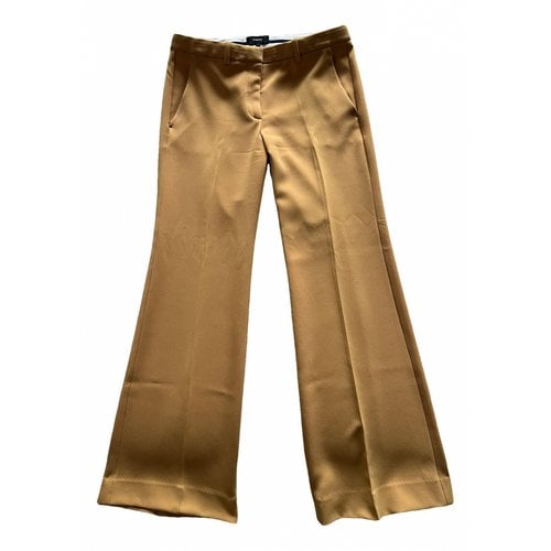 Pre-owned Theory Wool Trousers In Other
