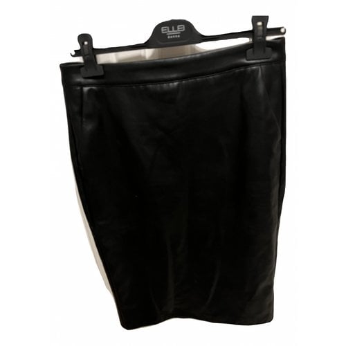 Pre-owned Piombo Mid-length Skirt In Black