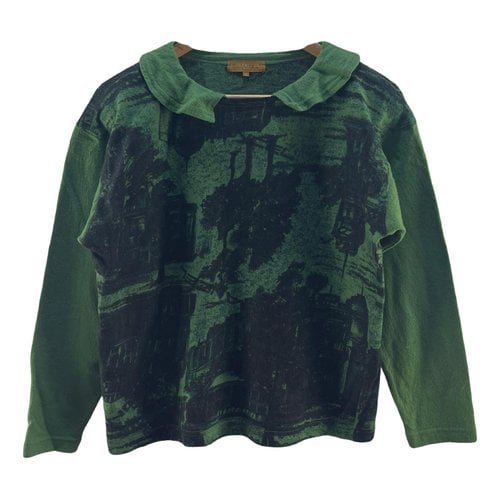Pre-owned Lancel Wool T-shirt In Green