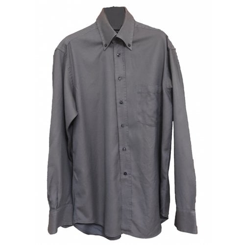 Pre-owned Bvlgari Shirt In Grey