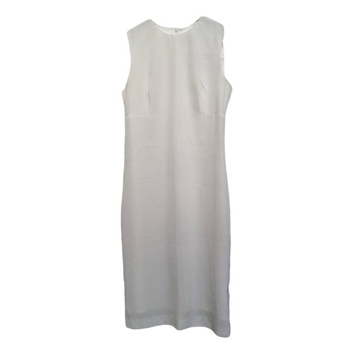 Pre-owned Agnès B. Mid-length Dress In White