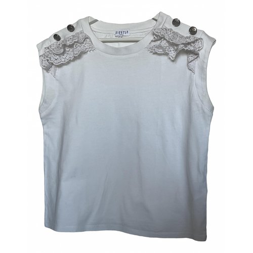 Pre-owned Claudie Pierlot T-shirt In White