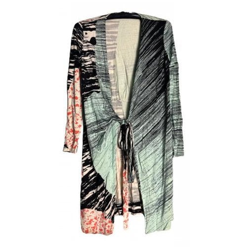 Pre-owned Diane Von Furstenberg Silk Vest In Multicolour