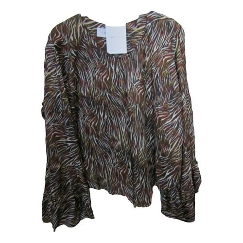 Pre-owned Iro Silk Blouse In Brown