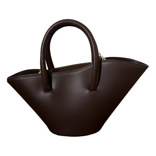 Pre-owned Little Liffner Leather Handbag In Brown