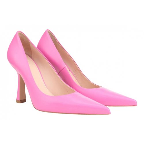 Pre-owned Liujo Leather Heels In Pink