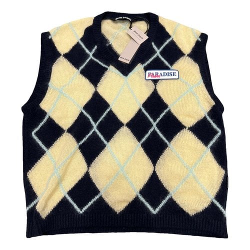 Pre-owned Palm Angels Wool Vest In Multicolour