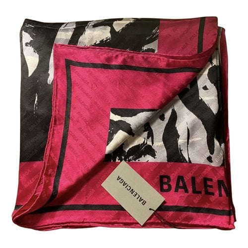 Pre-owned Balenciaga Silk Neckerchief In Other
