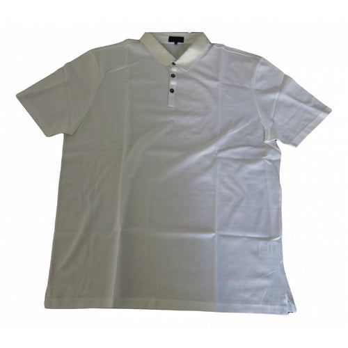 Pre-owned Lanvin Polo Shirt In White