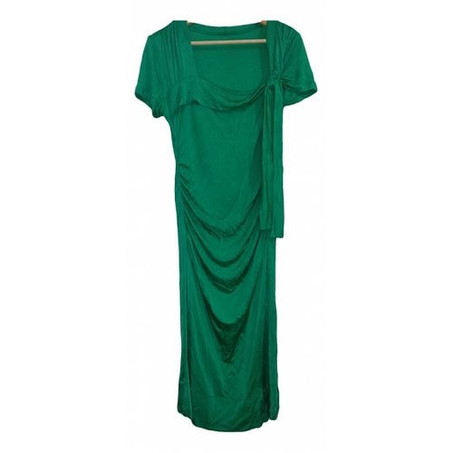 Pre-owned Gilmar Mid-length Dress In Green