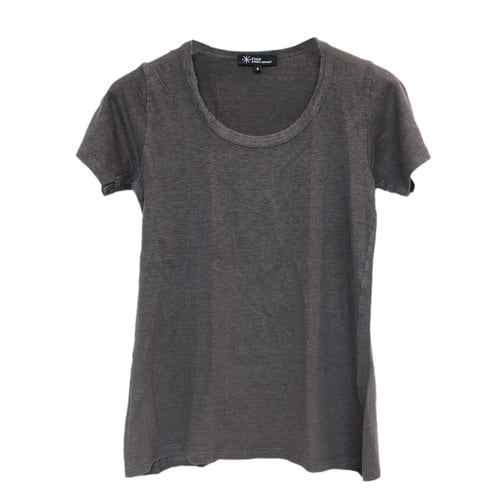 Pre-owned Isabel Marant Étoile Linen T-shirt In Grey