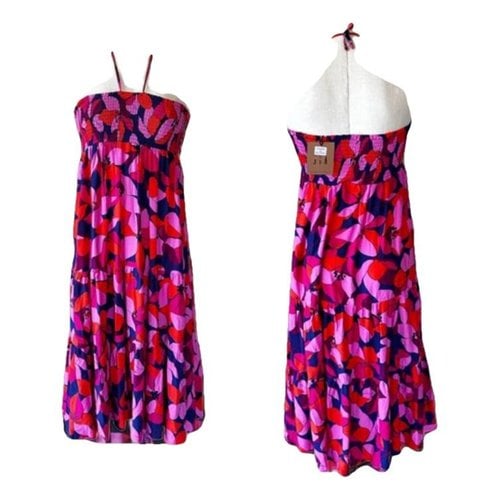 Pre-owned Anthropologie Mid-length Dress In Multicolour