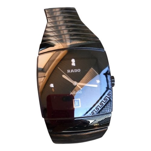 Pre-owned Rado Ceramic Watch In Black