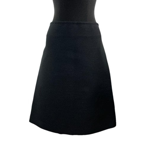 Pre-owned Bottega Veneta Wool Skirt Suit In Black