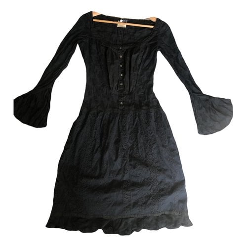 Pre-owned Versus Mid-length Dress In Black