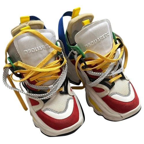 Pre-owned Dsquared2 The Giant K2 Low Trainers In Multicolour