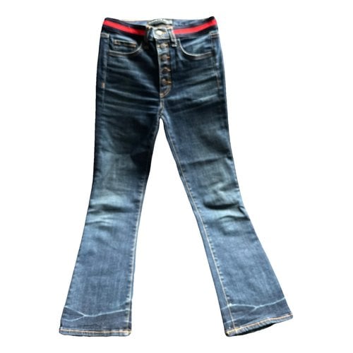 Pre-owned Veronica Beard Jeans In Blue