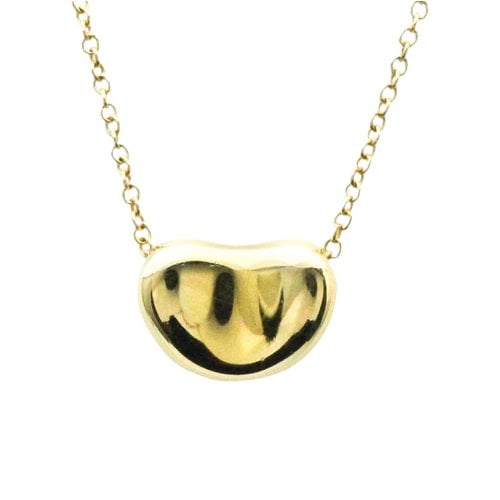 TIFFANY & CO ELSA PERETTI YELLOW GOLD NECKLACE