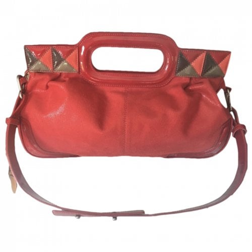 Pre-owned Stella Mccartney Vegan Leather Handbag In Red
