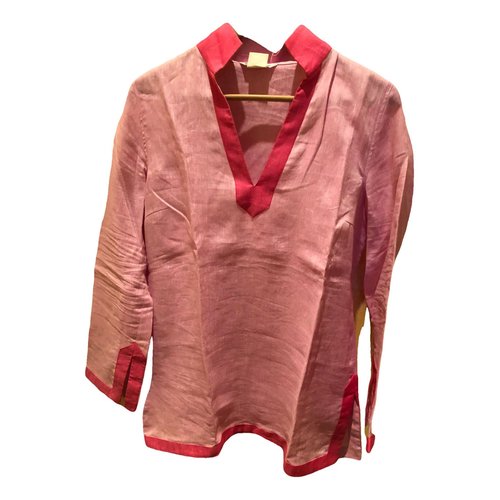 Pre-owned Loro Piana Linen Dress In Pink