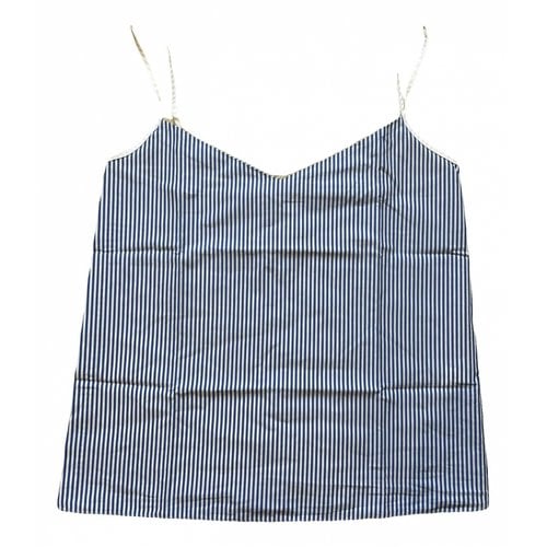 Pre-owned Carven Top In Blue