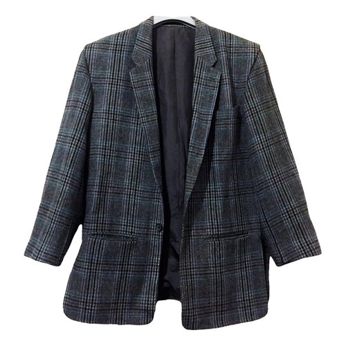 Pre-owned Pierre Cardin Wool Blazer In Grey