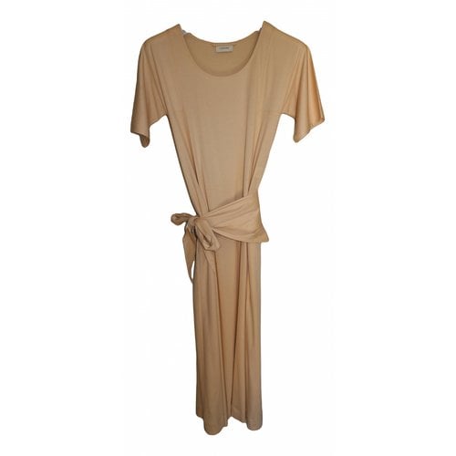 Pre-owned Lemaire Mid-length Dress In Beige